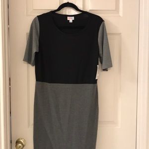 LuLaRoe Julia Dress Size Large